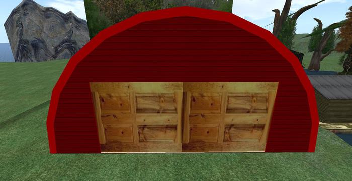 horse/cattle barn