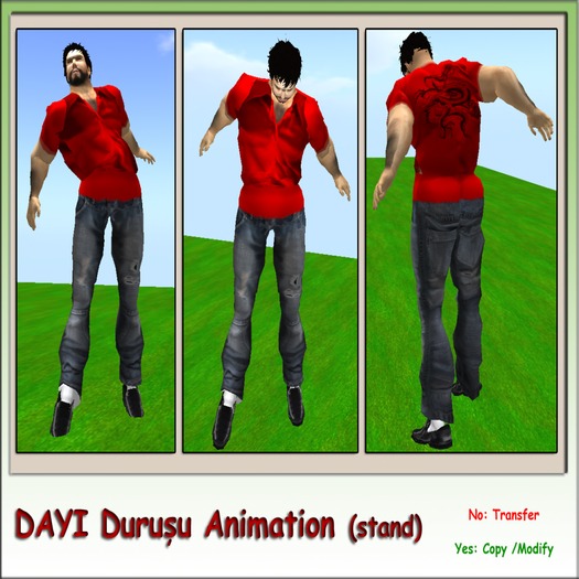 Second Life Marketplace - DAYI Durusu Animation (boxed)