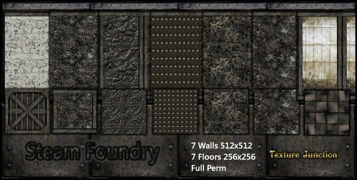 ~TJ~  Steam Foundry Textures