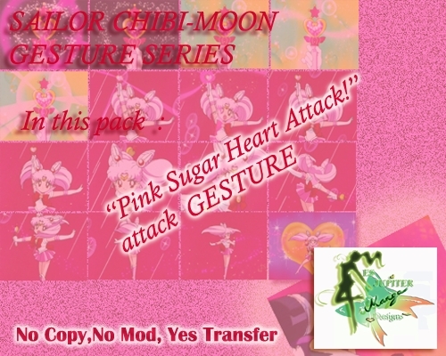 GESTURE-PINK SUGAR HEART ATTACK