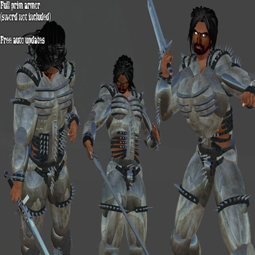 Medieval gothic clear armor almost free