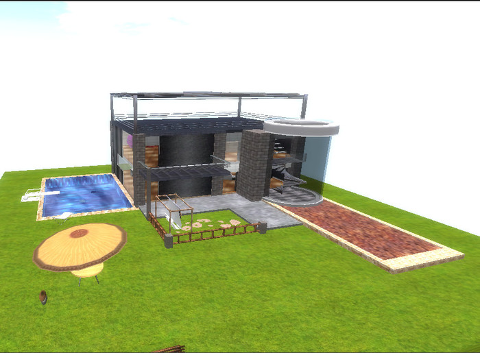 casa sky con muebles rezz