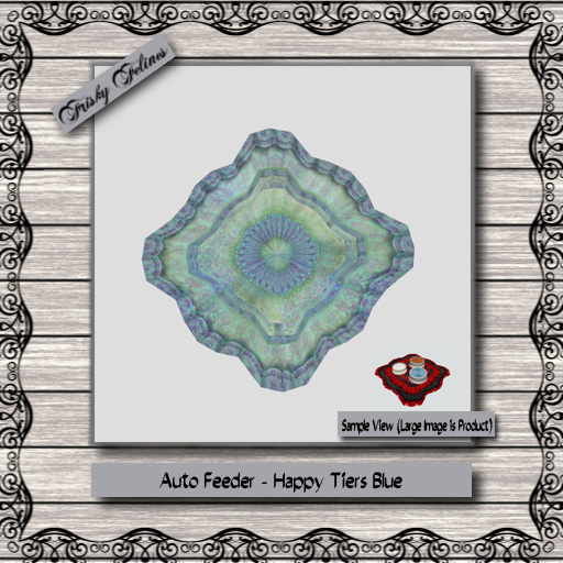 Happy Tiers Food Dispenser - Blue