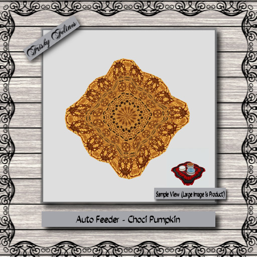 Choci Auto Food Mat - Pumpkin