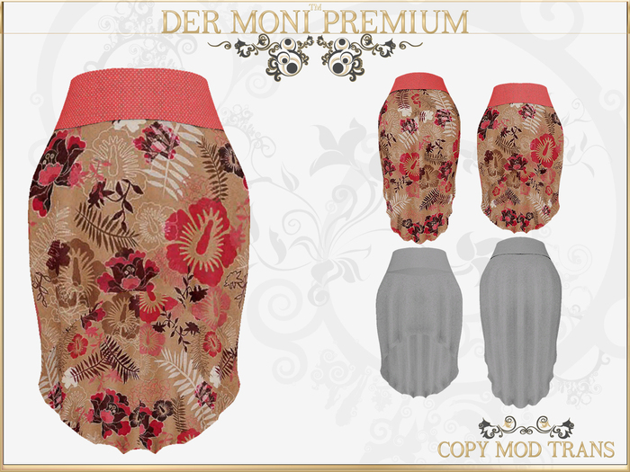 DER MONI FULL PERMISSION PREMIUM RIGGED SKIRT 3