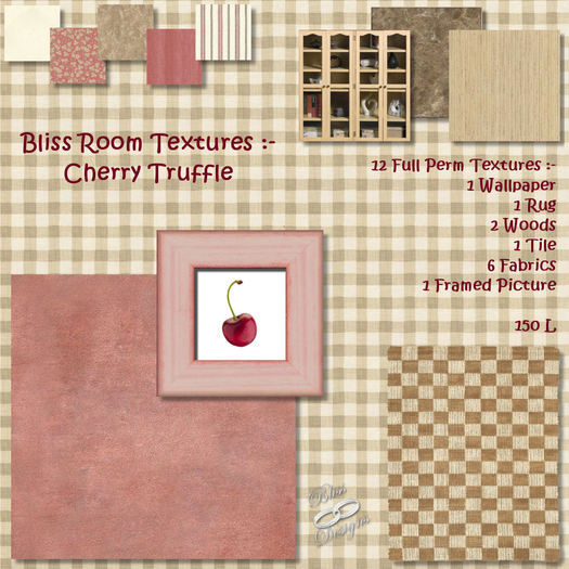 Bliss Room Textures - Scarlet Cat Room Textures - Box
