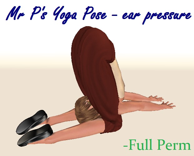 "Yoga Pose - balencing stick"