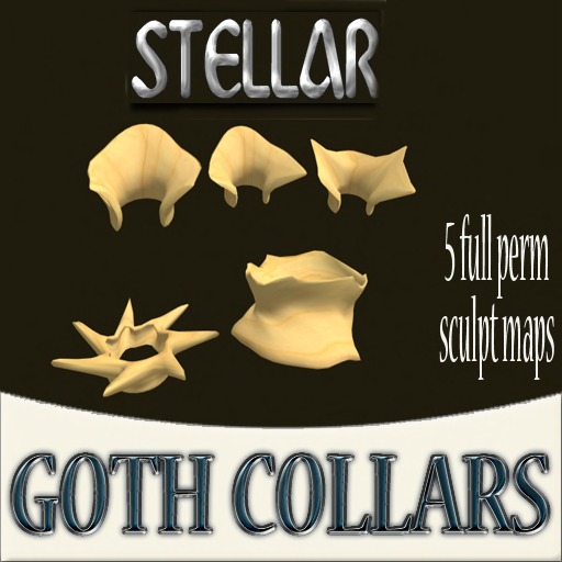 Stellar  goth collars designers kit