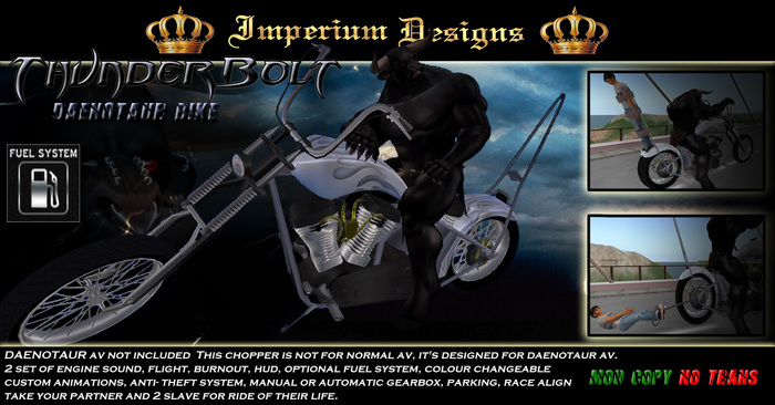 ThunderBolt Daenotaur bike