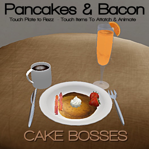 Plate- Pancakes & Bacon