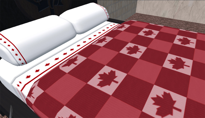 *~CC~* Canadiana AM Love Bed - red
