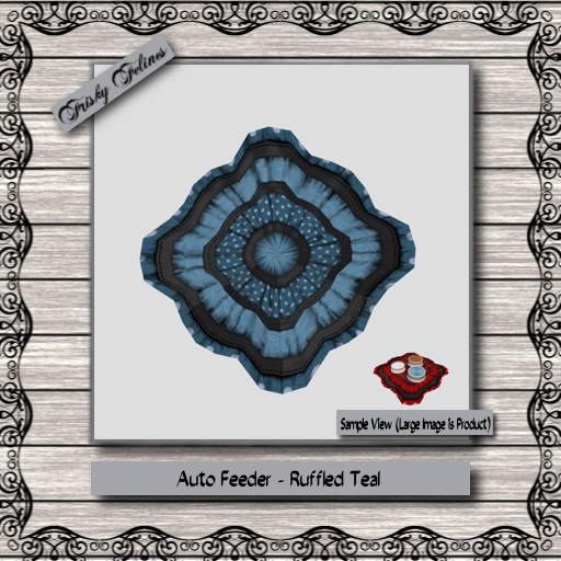 Happy Tiers Food Dispenser - Blue Green