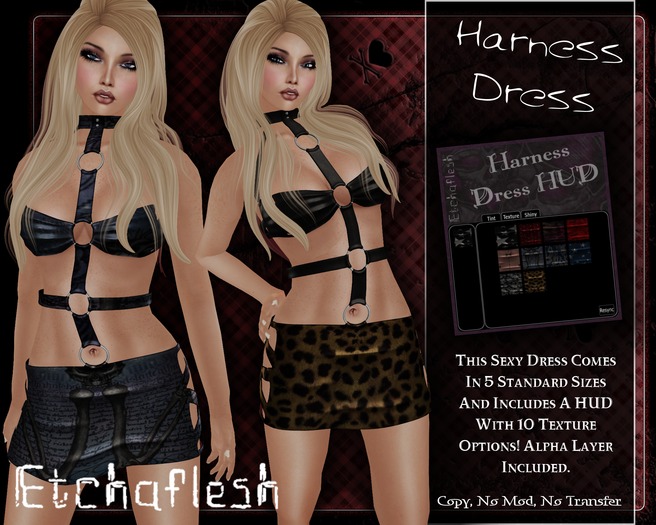 DEMO [Etchaflesh] So Random Harness Dress
