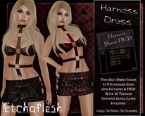 [Etchaflesh] Needful Things Harness Dress W/HUD
