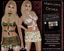 [Etchaflesh] Latex White Nikto Dress