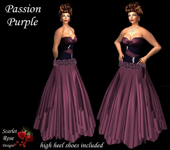 S.R.D. PASSION PURPLE & SHOES