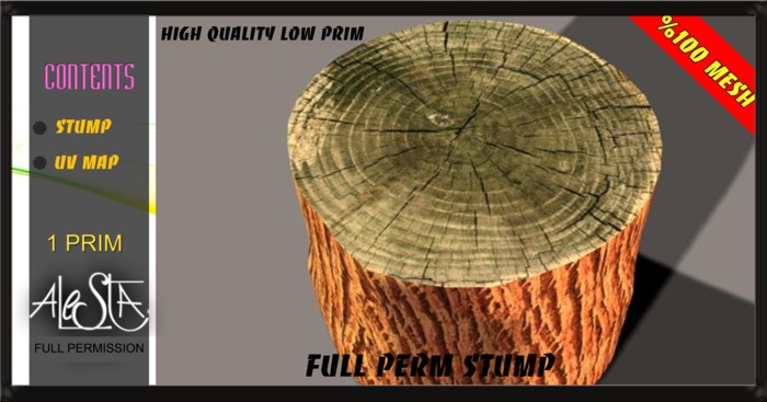 ALESTA << Mesh Stump Full Perm