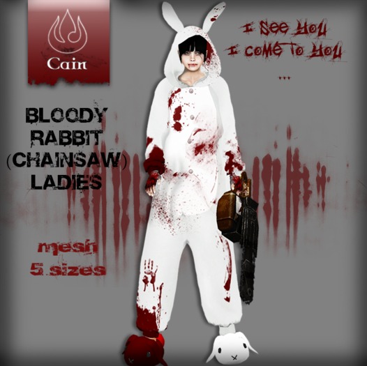 Cain - Bloody Rabbit (chainsaw) - Ladies
