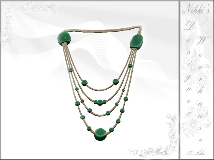 Sassy Green Necklace