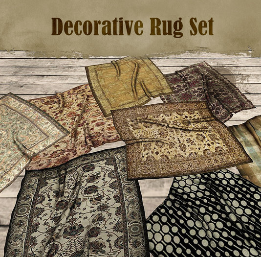 Julia's Decorative Rug Set