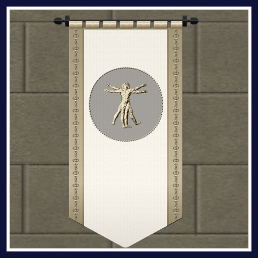 Virtruvian Gold Banner