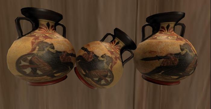 Greek God Vase