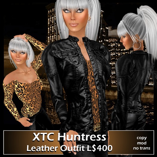 XTC Huntress Leather Outfit