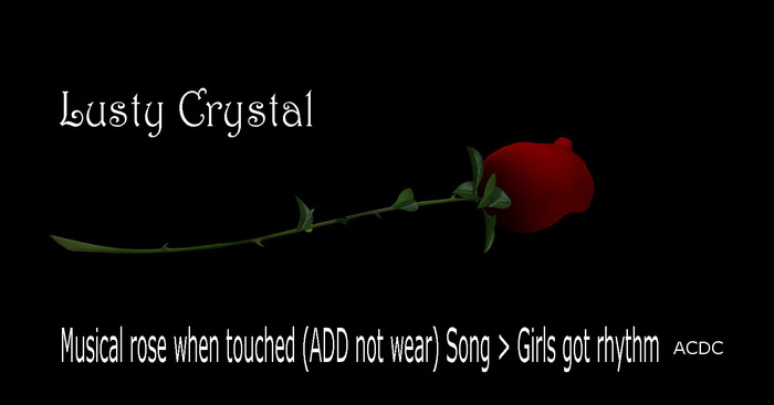 Lusty musical rose . girls got rhythm boxed LC