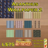 USC Textures - Acanthus Wallpaper 2 