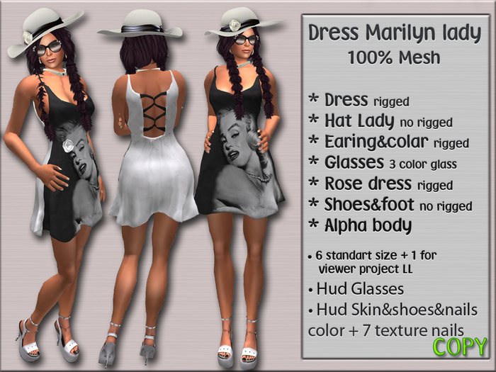 Dresses Marilyn Lady *mesh*