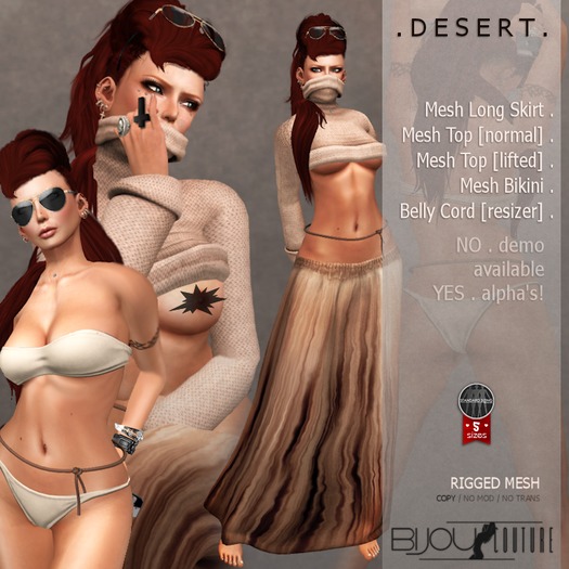 [BiJOU&T . Desert! . outfit!  . Promo]