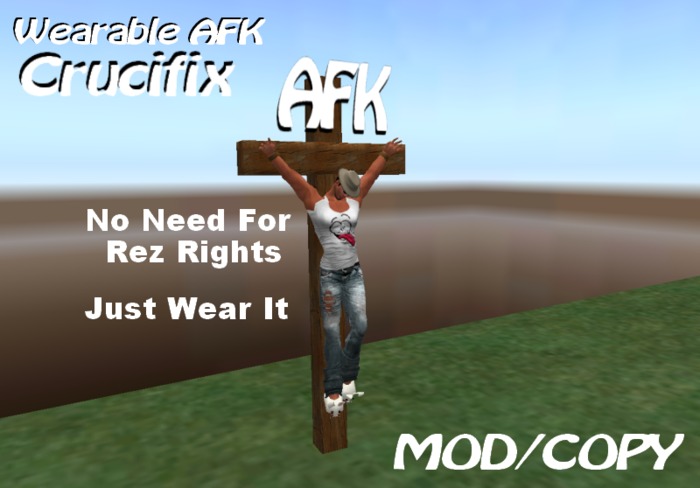 AFK Crucifix Cross