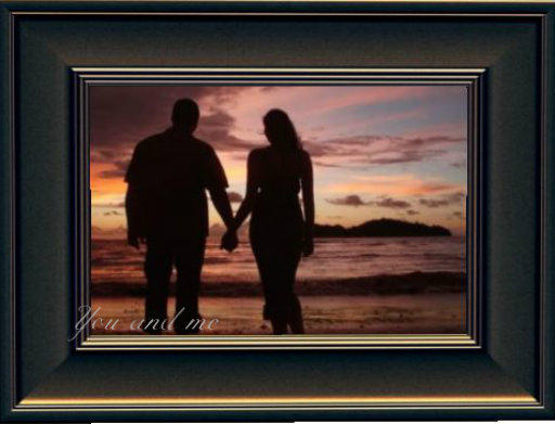 couple in sunset 