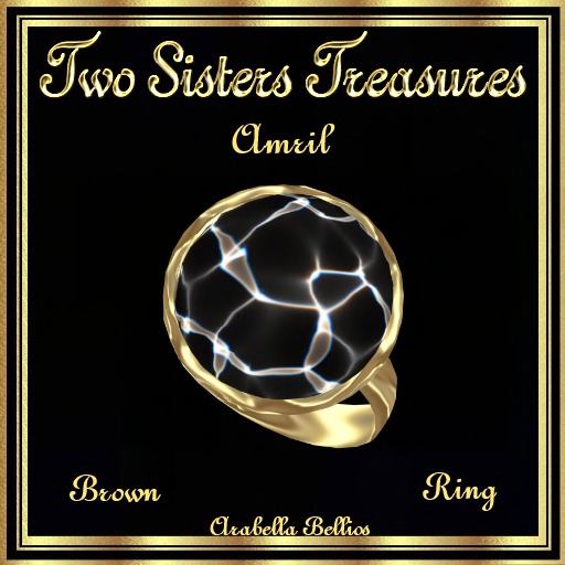 TST - NEVA ART GLASS ZEBRA DIAMOND RING YG