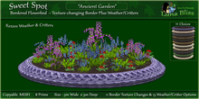 Sweet Spot - Ancient Garden - MESH Flower Bed With Texture-changing Border