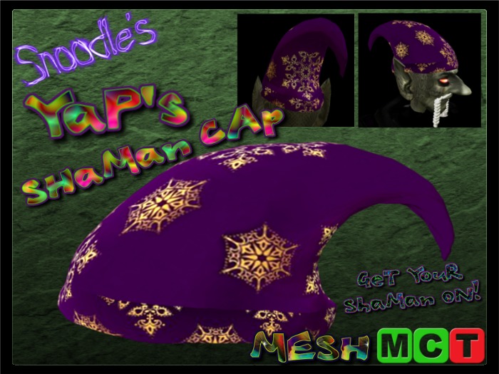 .:Snoodle's:. Yap's Shaman Cap (Mesh)