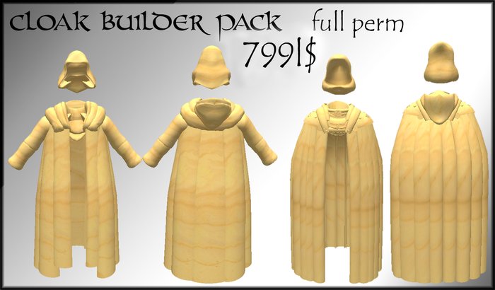 <KAZE> Full Perm Cloak Builder Pack