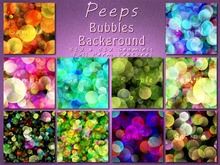 Peeps Textures Bubbles Background