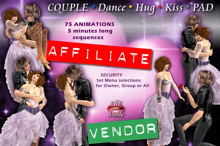 SUPER! COUPLE DANCE, HUG & KISS PAD *** AFFILIATE VENDOR ***
