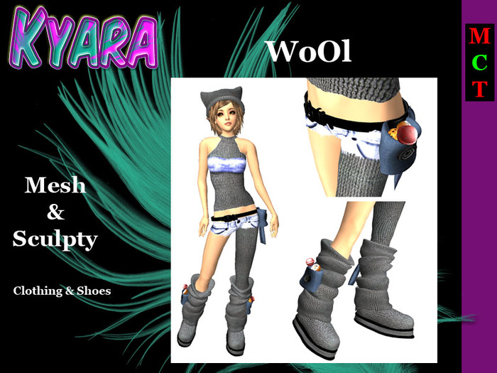 ** WoOl for Petite Mesh Avatars