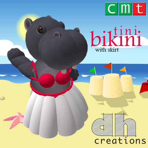 tiny ladies bikini ~ dh creations [ boxed ]