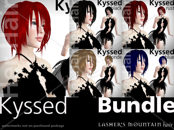 Kyssed - Short Womens Hair Bundle - Resell 