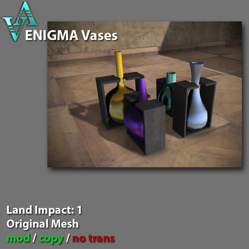 Atelier Visconti Enigma Vases