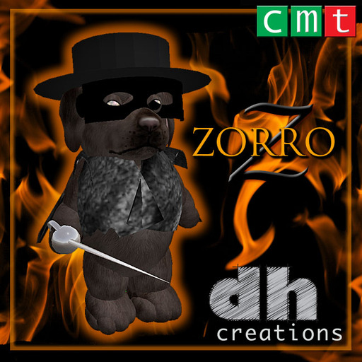 tiny zorro outfit ~ dh creations [ boxed ]