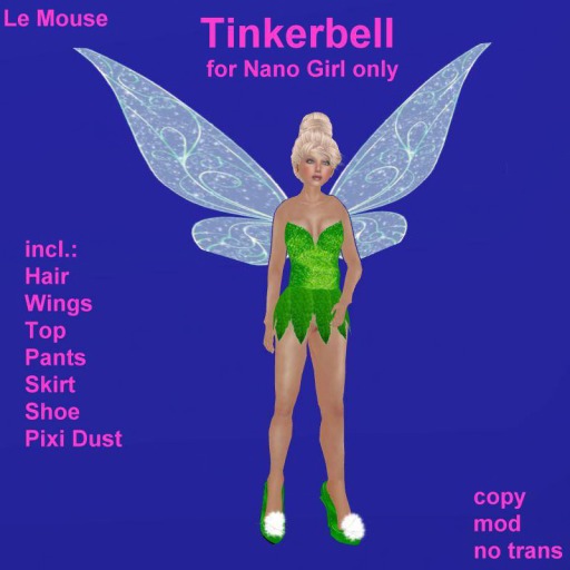 Tinkerbell for Nano Girl