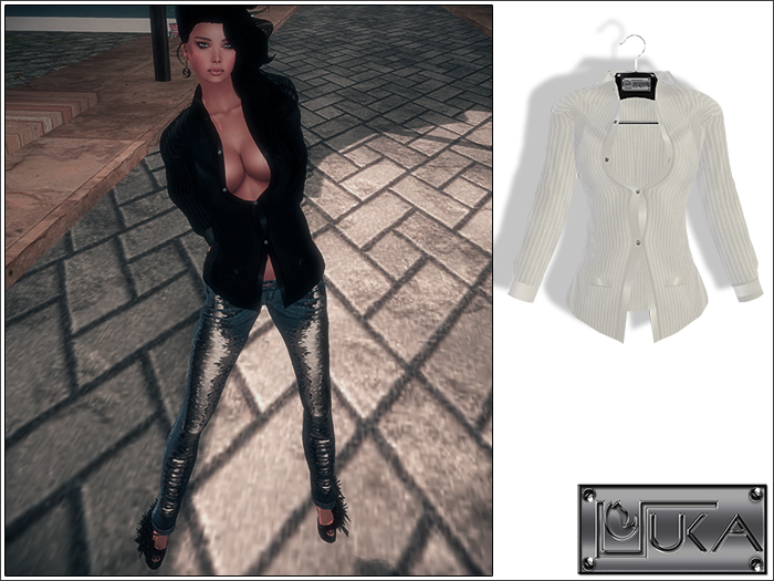 ::::Suki:::: Facine Shirt [white]