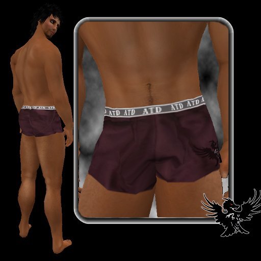 -ATD- briefs for men red