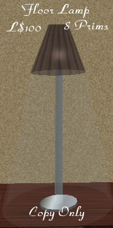 [FSD] Chocolate Floor Lamp With Shade