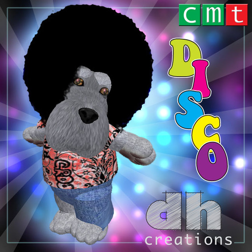 tiny disco 70's outfit ~ dh creations [ boxed ]