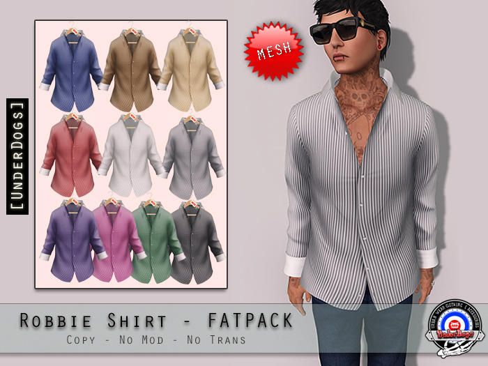 [UD] - Robbie Dress Shirt - FATPACK (Bag)
